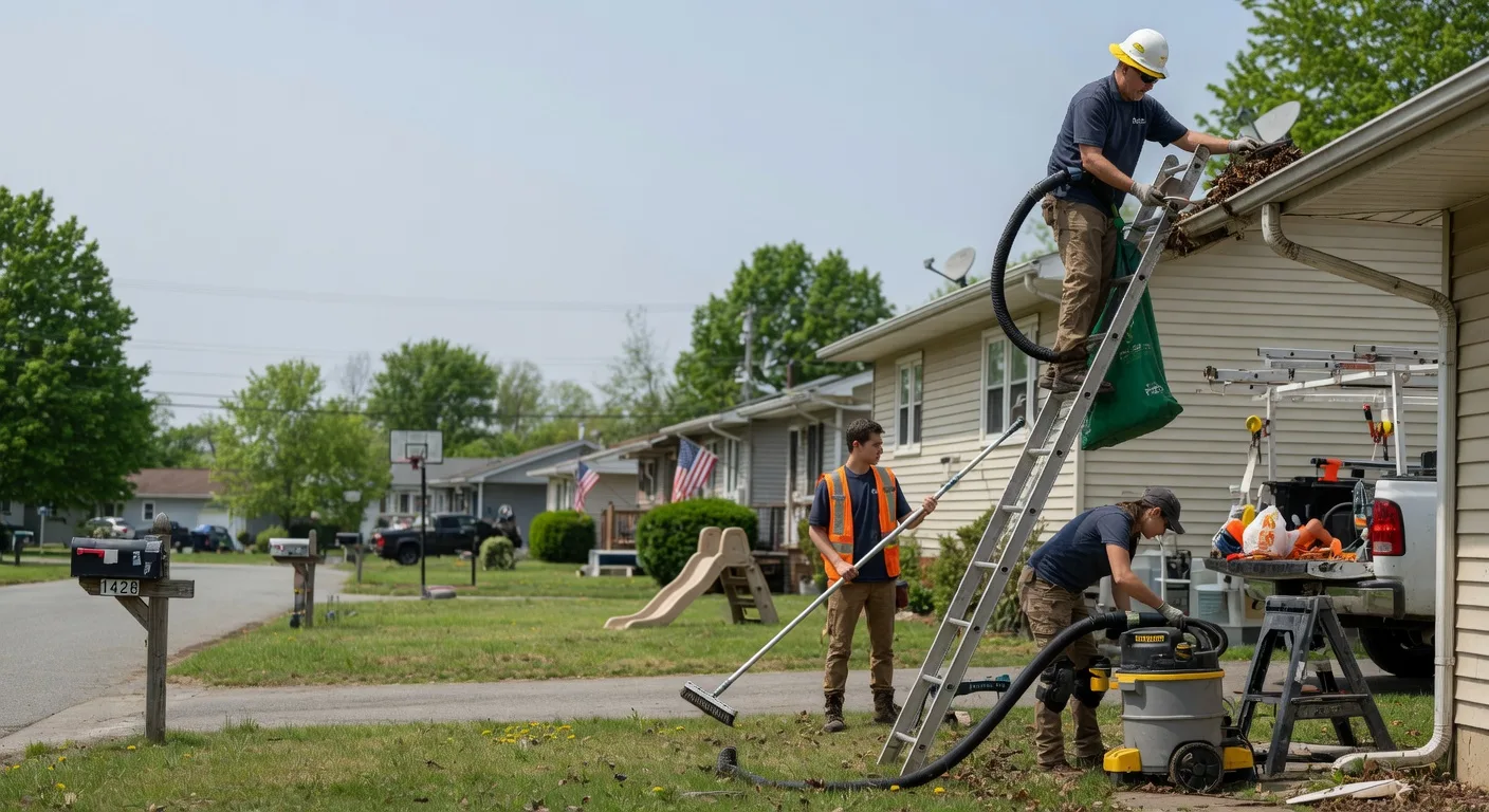 Gutter Installation in Hubbell, MI near me